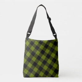 Bolsa Ajustável Green Buffalo Check Garden