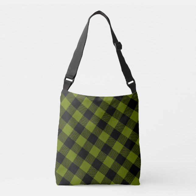 Bolsa Ajustável Green Buffalo Check Garden (Frente)