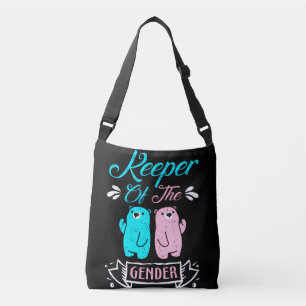 Bolsa Ajustável Guardião do Urso de Pelúcia Rosa e Azul do Gênero