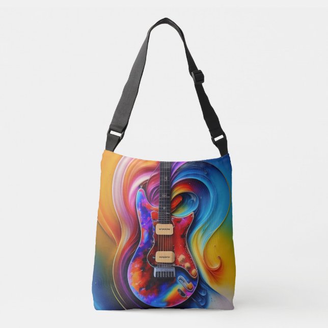 Bolsa Ajustável Guitarra Surreal (Frente)