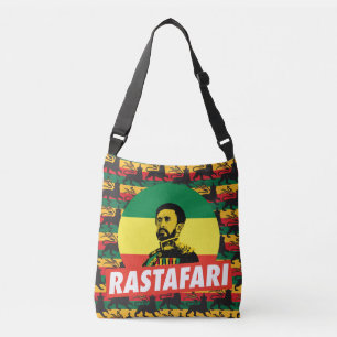 Bolsa Ajustável Haile Selassie - Jah Rastafari reggae Roots Bag -