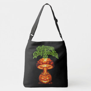 Bolsa Ajustável Halloween de Destruição Nuclear Abóbora-Lanterna