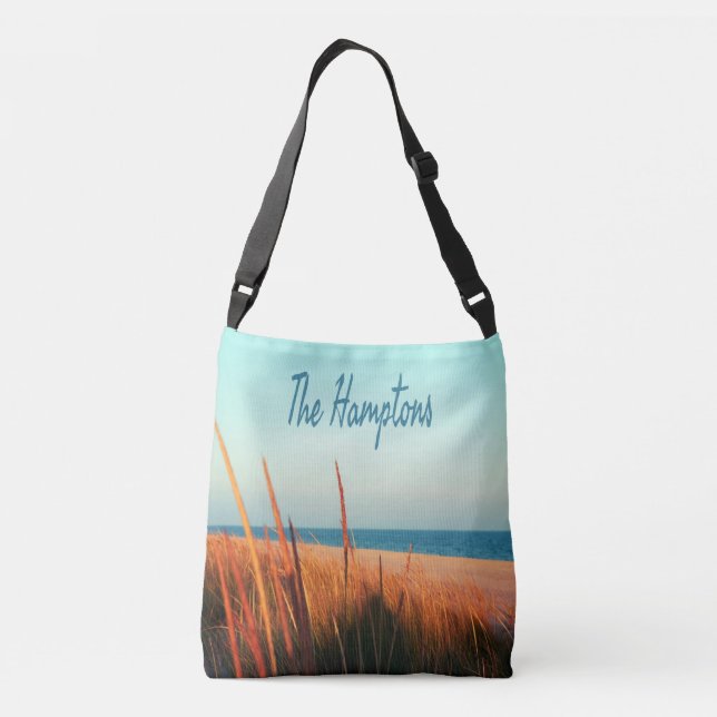 Bolsa Ajustável Hamptons Beach Long Island New York (Verso)