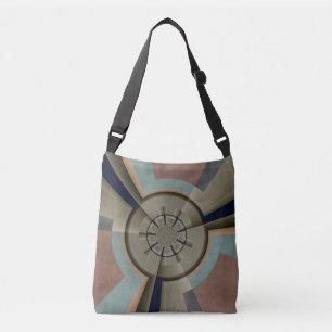 Bolsa Ajustável Harmonia de Cores Abstratas Modernas Arte Gráfica