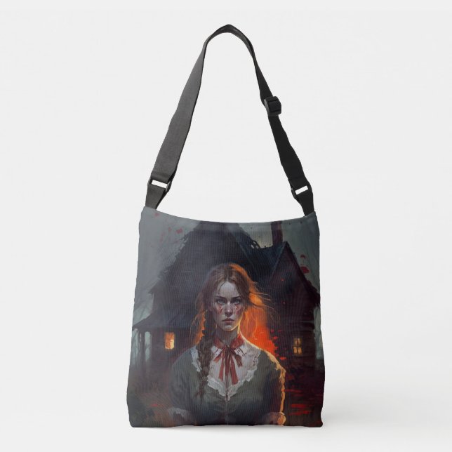 Bolsa Ajustável Haunting house (Frente)