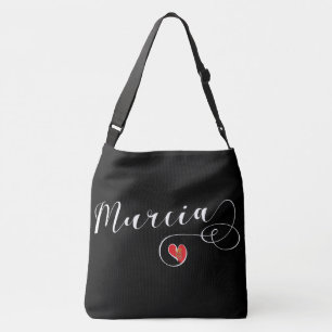 Bolsa Ajustável Heart Murcia Flag, Espanha, Eu Amo Múrcia