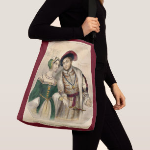 Bolsa Ajustável Henry VIII e Anne Boleyn