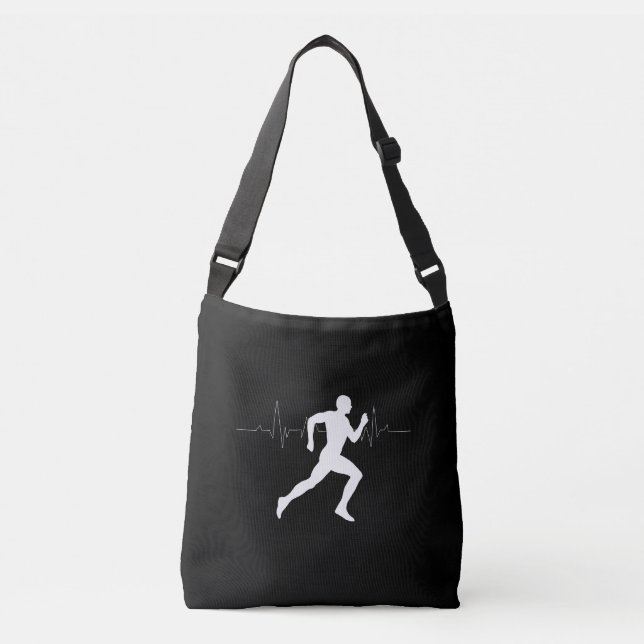 Bolsa Ajustável Homem Runners Silhouette Black (Frente)