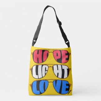 Bolsa Ajustável Hope Light Love Biden Crossbody