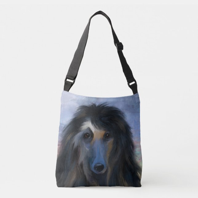 Bolsa Ajustável Hound Afegão (Frente)