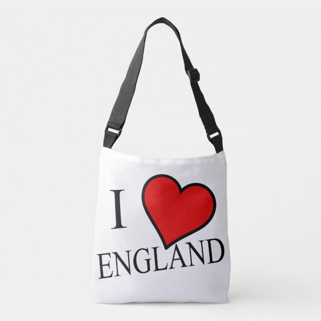 Bolsa Ajustável I Heart England bk cbcnt (Frente)