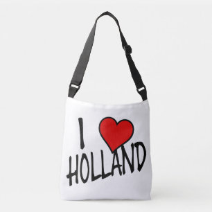 Bolsa Ajustável I Heart Holland bk em wcbcnt