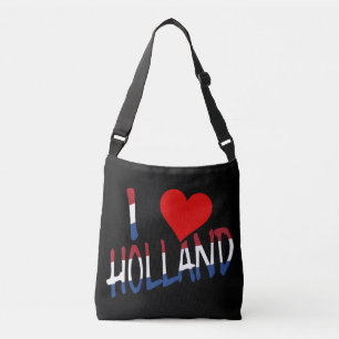 Bolsa Ajustável I Heart Holland overlay em bbcnt