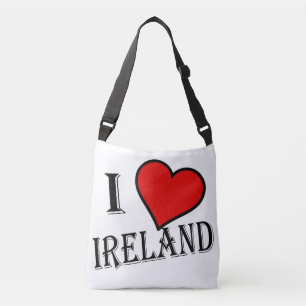 Bolsa Ajustável I Heart Ireland bk cbcn Crossbody Bag
