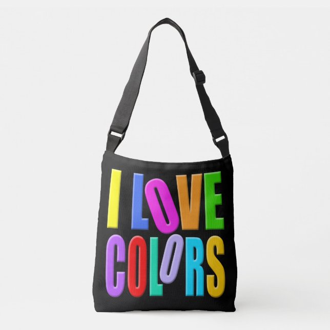 Bolsa Ajustável I love colors (Frente)