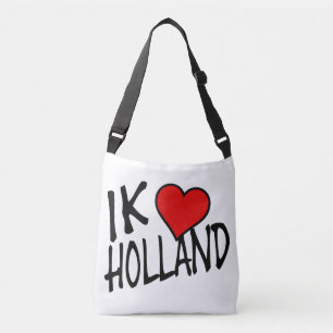 Bolsa Ajustável Ik Heart Holland bk em wcnt