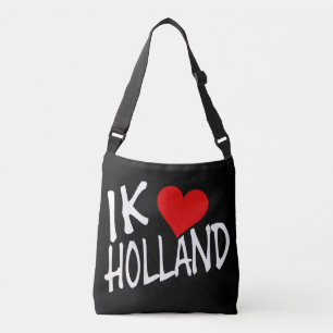 Bolsa Ajustável Ik Heart Holland wt no bk cbcnt