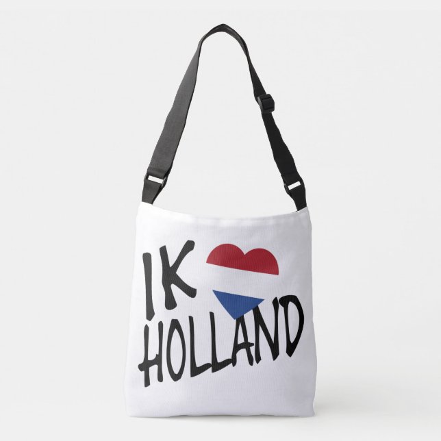 Bolsa Ajustável Ik Heartflag Holland bk em wcnt (Frente)