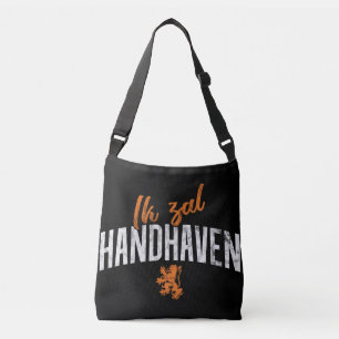 Bolsa Ajustável Ik Zal Handhaven Dutch Motto Bag