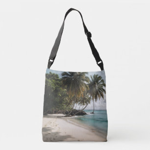 Bolsa Ajustável Ilha Tropical Beach Ocean Blue Photo