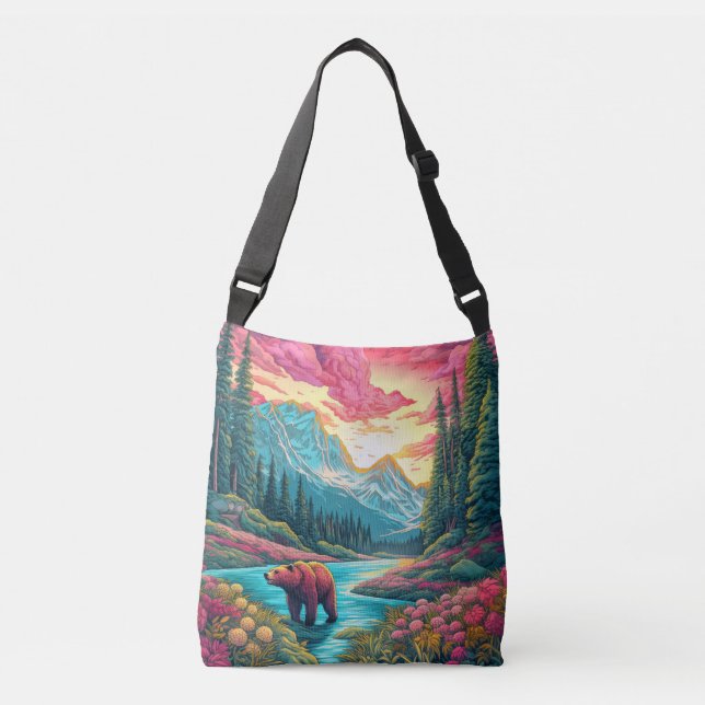 Bolsa Ajustável Ilustração ao Ar Livre (Frente)