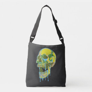 Bolsa Ajustável Ilustração de Caveira com Neon Pingando – Arte Gru