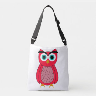 Bolsa Ajustável Ilustração de Passarinho Rosa Fofa