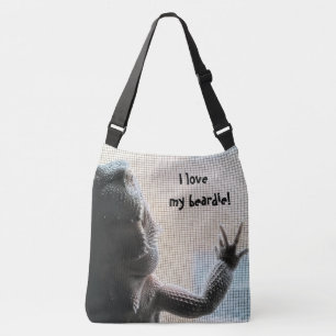 Bolsa Ajustável Imagem farpada do dragão do divertimento eu amo