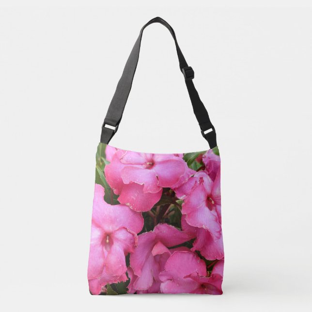Bolsa Ajustável Impatite rosa pisca com luz (Frente)