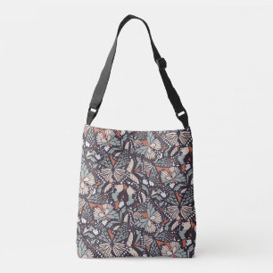 Bolsa Ajustável Impressão animal da borboleta monarca