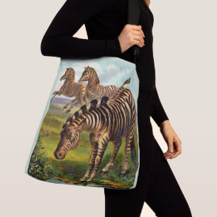 Bolsa Ajustável impressão de 1900 zebras