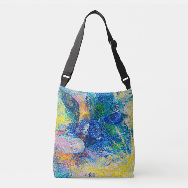 Bolsa Ajustável Impressão de arte de Abstrato vibrante (Frente)