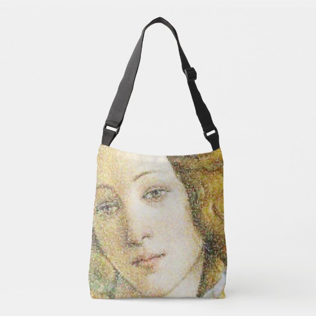 Bolsa Ajustável Impressão de arte digital de Vênus, de Botticelli (Frente)