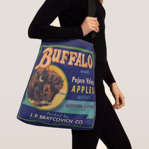 Bolsa Ajustável impressão de etiqueta da Marca de Maçãs de Buffalo