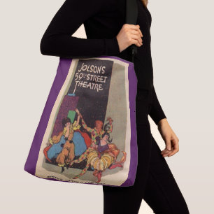Bolsa Ajustável impressão do playbill do Al Jolson de 1923