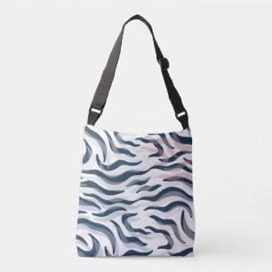 Bolsa Ajustável Impressão em marinho e aquarela