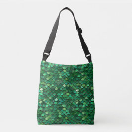 Bolsa Ajustável Impressão verde do Flake