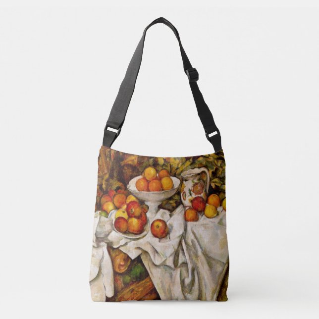 Bolsa Ajustável Impressionismo de Impressão de Maçãs e Laranjas de (Frente)