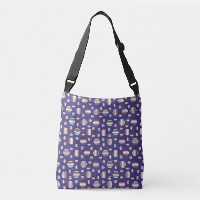 Bolsa Ajustável Incrível Padrão Floral (Frente)
