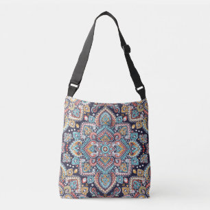 Bolsa Ajustável Indian Paisley: Padrão Étnico de Mandala