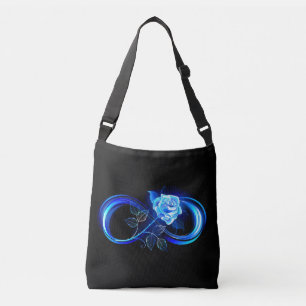 Bolsa Ajustável Infinidade brilhante com rosa azul