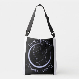 Bolsa Ajustável Inner Peace Positive Energy – Minimalist Neon Line
