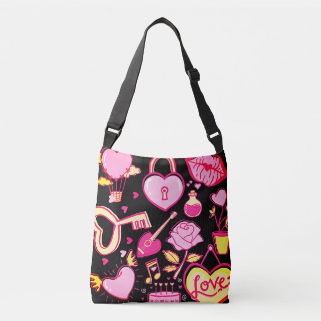 Bolsa Ajustável Inspirado no Amor (Frente)