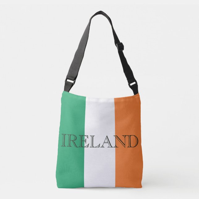 Bolsa Ajustável Irish Flag Ireland cbcnt (Frente)