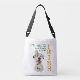 Bolsa Ajustável Irish Kiss Dog Crossbody Bag