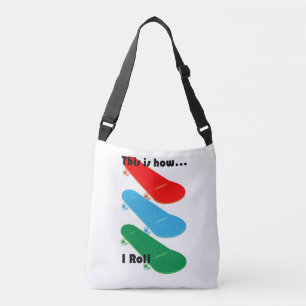Bolsa Ajustável Isto é como eu rolo o design - costume toda sobre