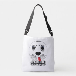 Bolsa Ajustável J'adore le français (EU AMO FRANCÊS) [Québécois]