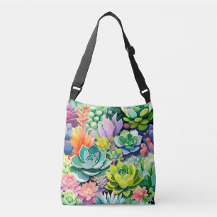 Bolsa Ajustável Jardim Botânico Suculento de Verão Colorido