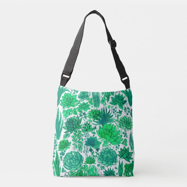 Bolsa Ajustável Jardim de Sucultura (Frente)