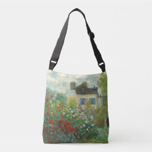 Bolsa Ajustável Jardim do Artista Monet em Argenteuil Pintura